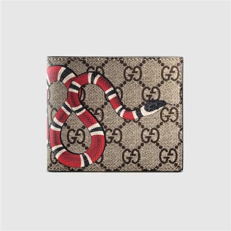 bolso gucci serpiente|Gucci Cartera GG Supreme con estampado de .